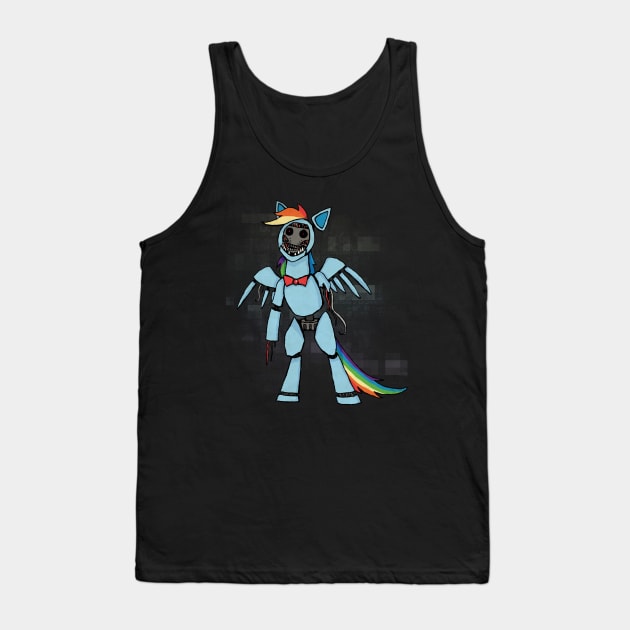 My Little Pony - Rainbow Dash Animatronic Tank Top by Kaiserin